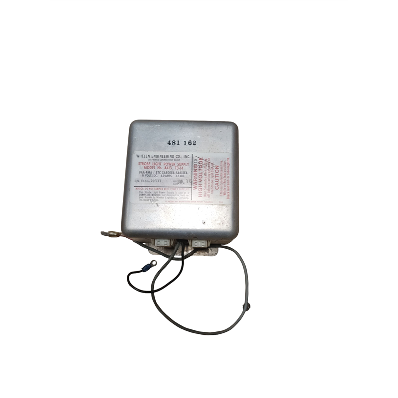 Whelen Strobe Light Power Supply 14Volts     Model A413    