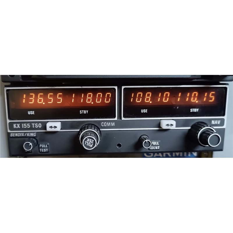 NAV/COM Bendix/King KX 155 TSO 