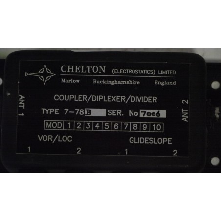 Chelton Coupler/Diplexer/Divider 7-78B