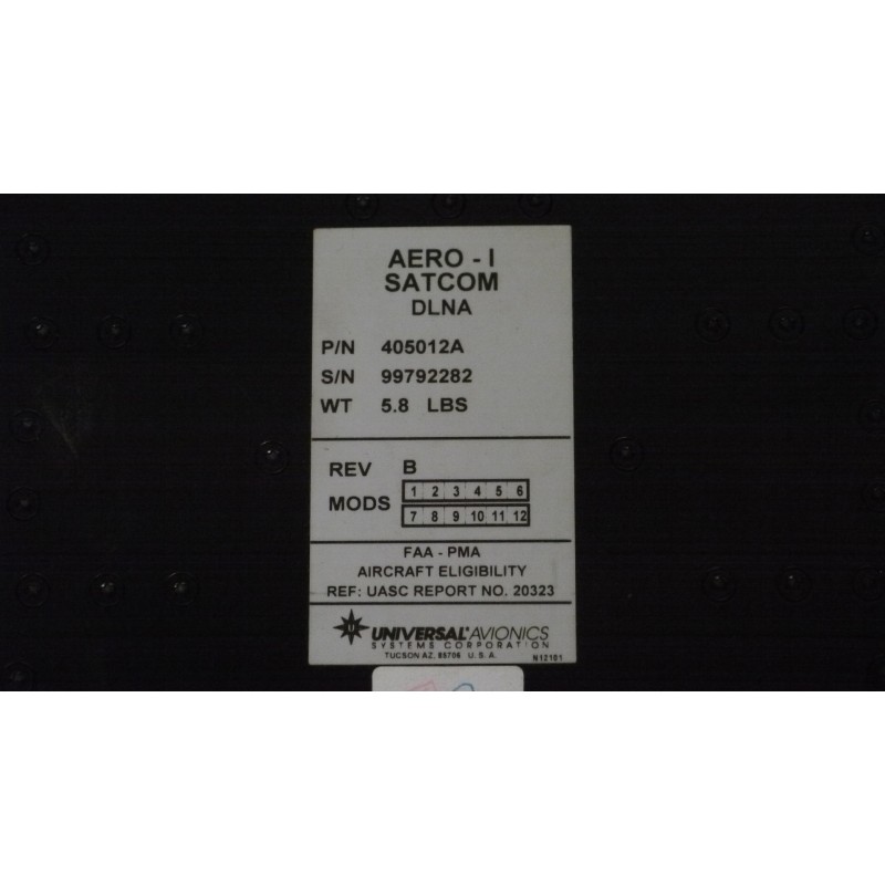 Universal Aero-I Diplexer Low Noise Amplifier (DLNA) 