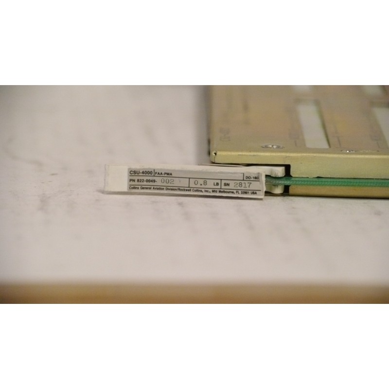 Collins Configuration Strapping Unit IAPS Board CSU-4000
