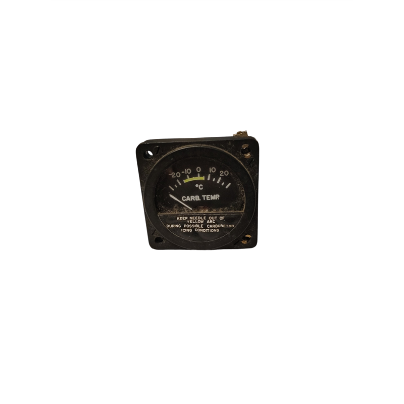 Aircraft Instruments Inc Carburetor Temperature Indicator          PN 29-209