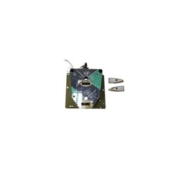 Cessna 337D Fuel Selector Placard with Knobs,Buttons,Glass,Plate,Lamp and Switches   PN 1516017-6