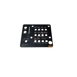 Beechcraft B95 Plasteck Edge Light Switch Panel   PN 95-324045-1