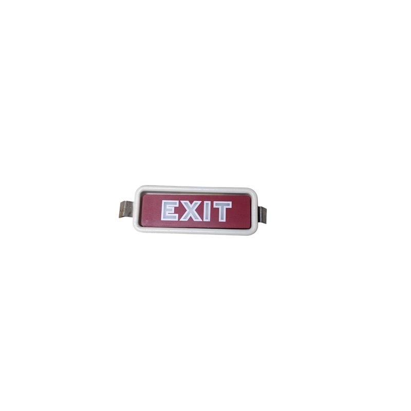 Safety Light Corp. Tritium Exit Sign with Holder   PN 602-06-2-004