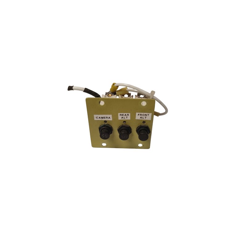 E-T-A Circuit Breaker 50 Amp Assembly with Plate   PN 413-K14-LN2