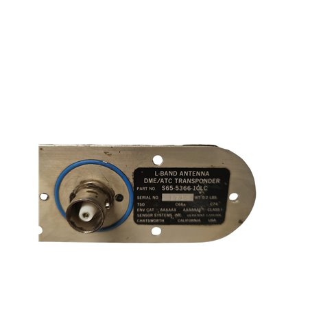 Sensor Systems L-Band Antenna DME/ATC Transponder   PN S65-5366-10LC