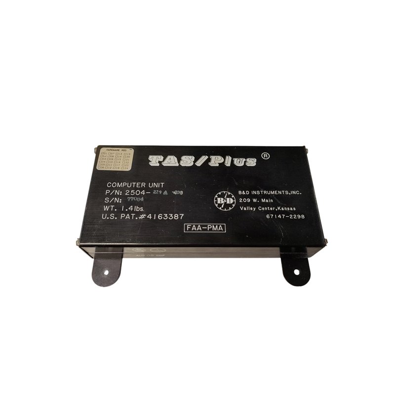 B+D Instruments Computer Unit   PN 2504-229 A