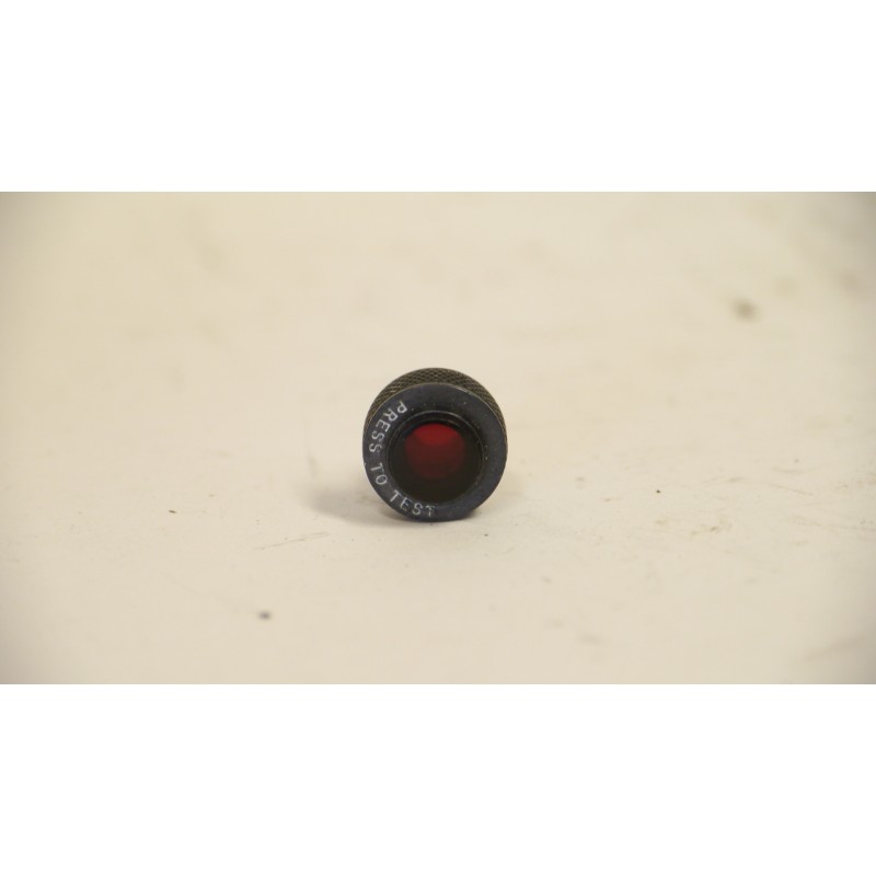 Press to Test Cockpit Indicator Light (Red)