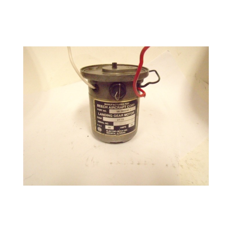 Beech Aircraft Landing Gear Motor 58-380090-1 6992