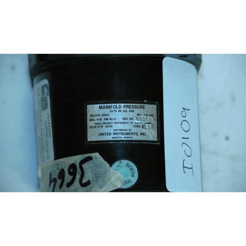 Manifold Pressure 10-75 IN. HG. ABS