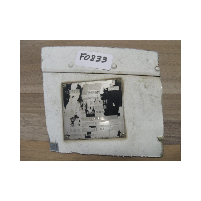 PA-32-301 plate 79644-2