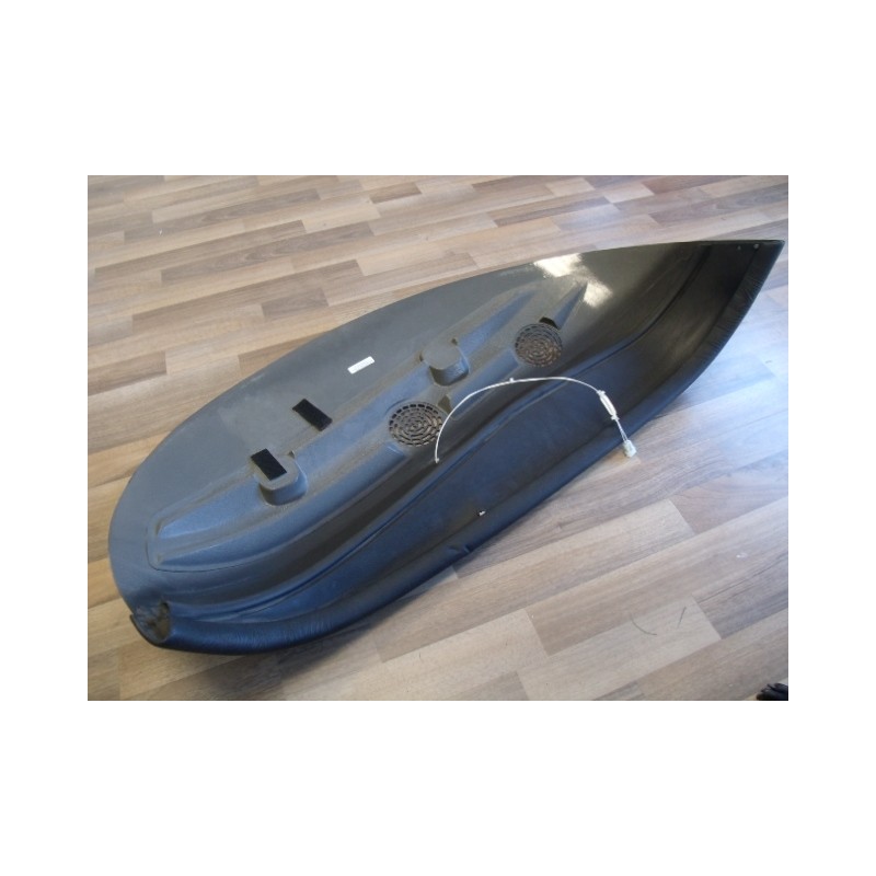 Cirrus interior trim glare shield black with black leather trim