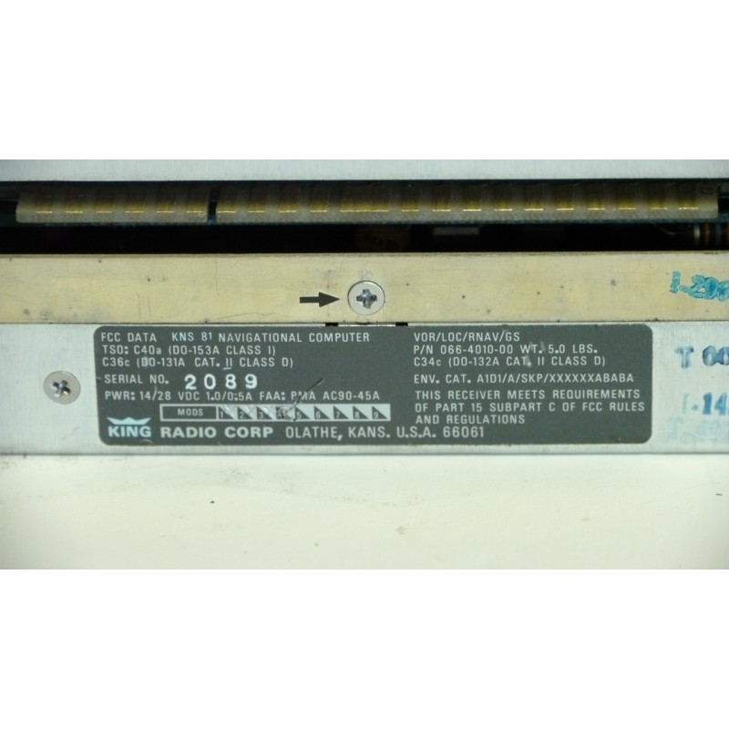 RNAV King KNS 81