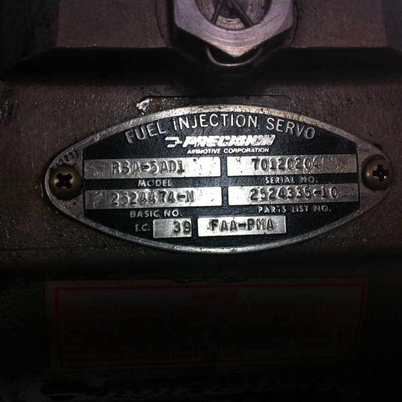 Fuel injection servo