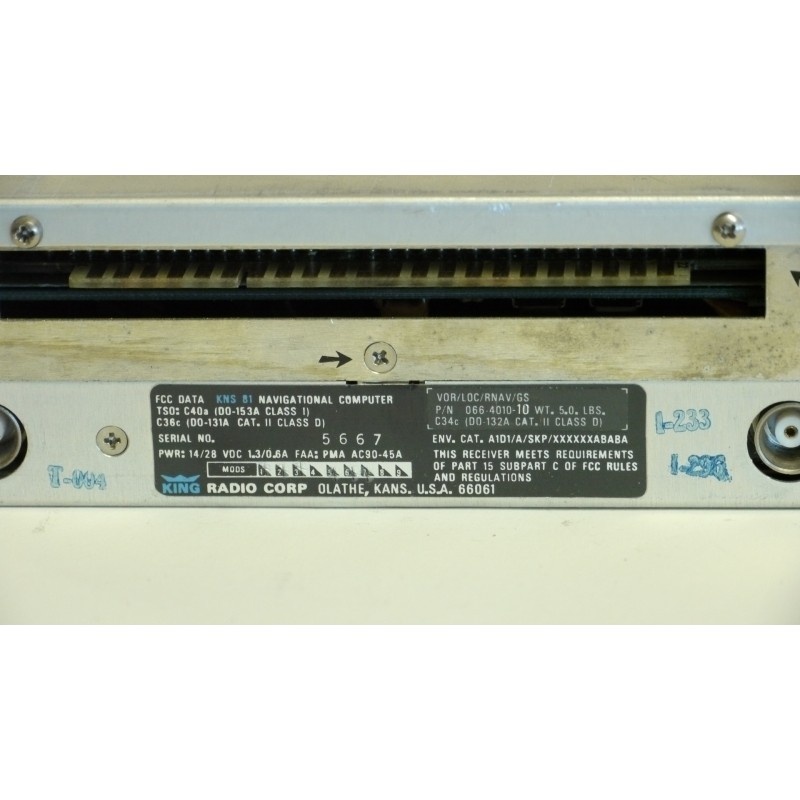 RNAV King KNS 81