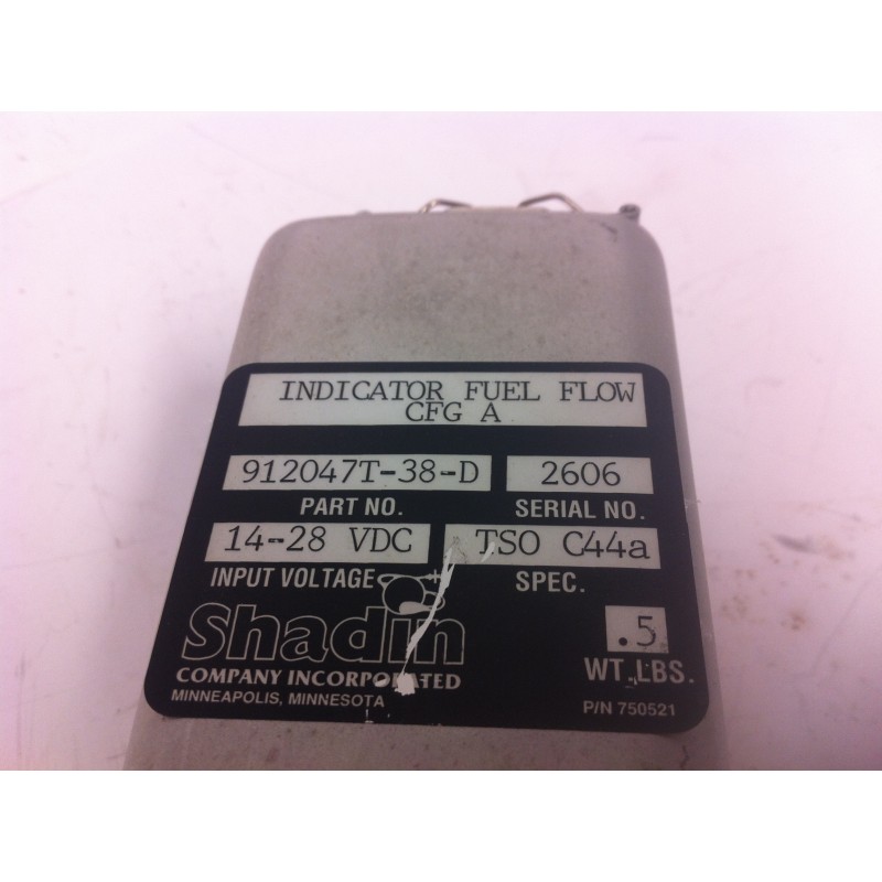 Shadin Fuel Computer, fuel flow indicator