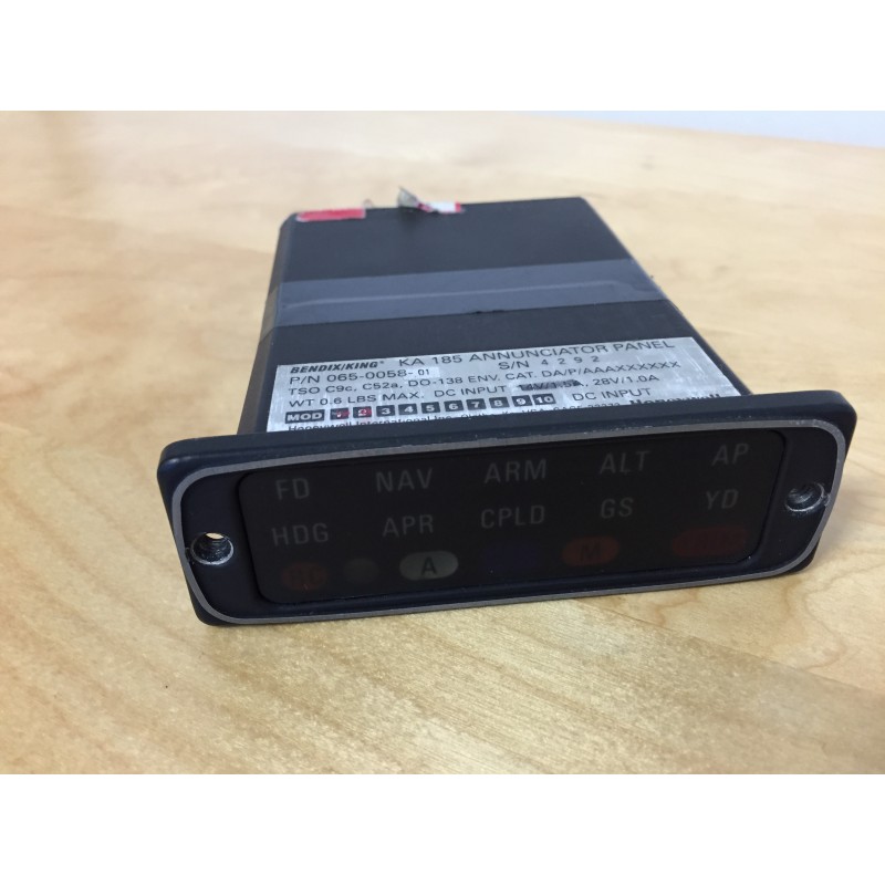 KA-195 annunciator panel