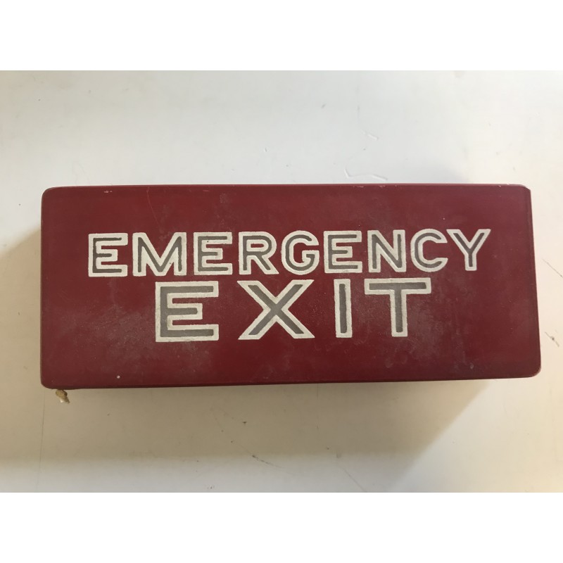 Exit sign 602-06-004