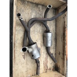 Beech 95 exhaust system