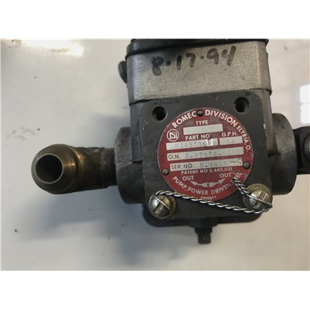 Lear Romec fuel pump RG9570K1