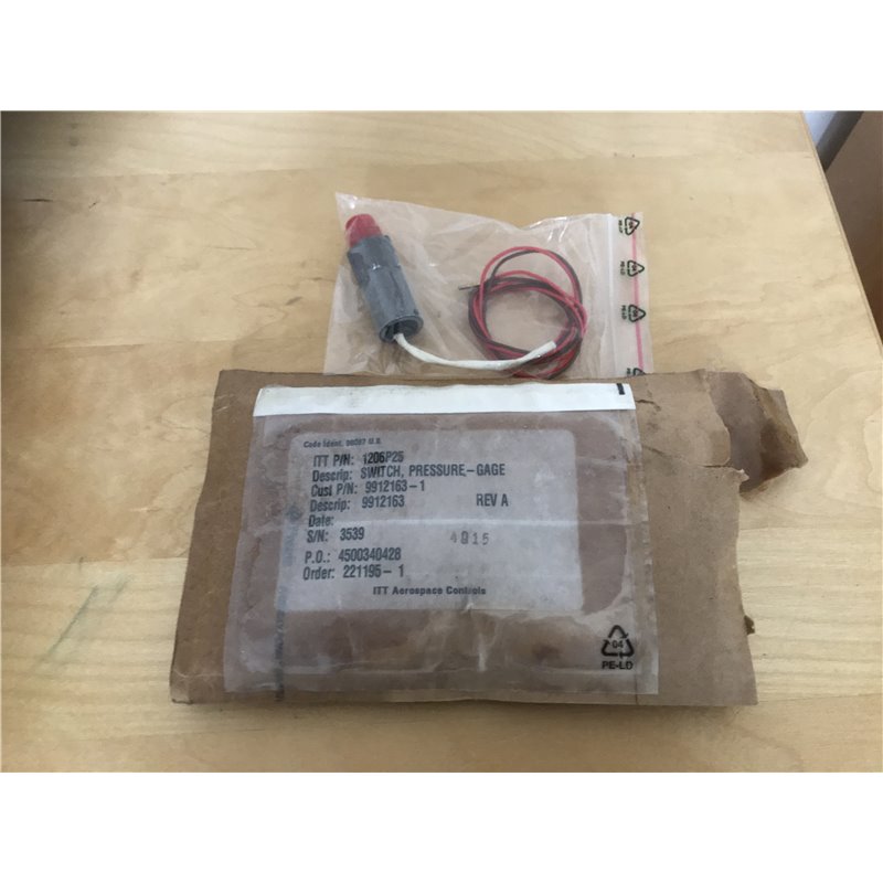 pressure switch 1206P25 , 9912163