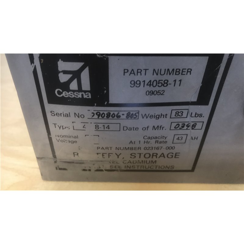 NiCad Battery 9914058-11