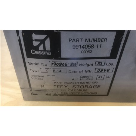 NiCad Battery 9914058-11