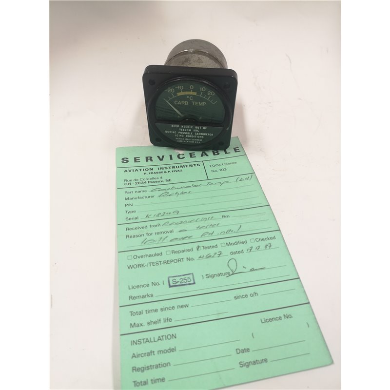 Carburetor Temp guage 