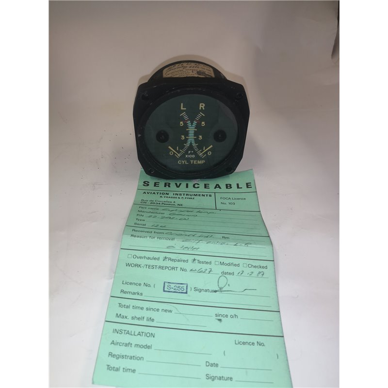  Cylinder temp indicator 22-292-03