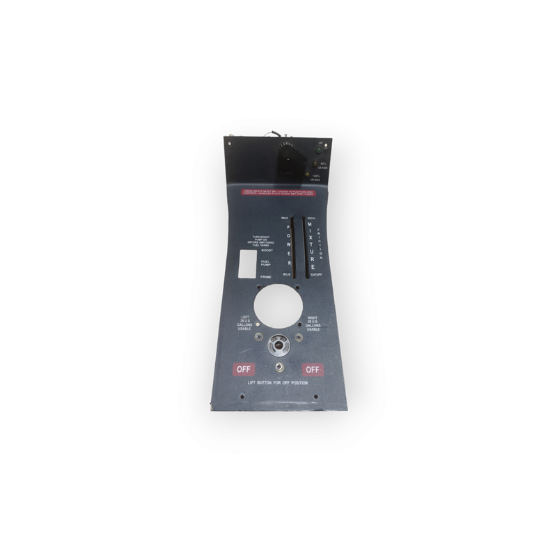 Cirrus SR20 Panel Throttle / Flaps / Fuel Selector 10598-005A