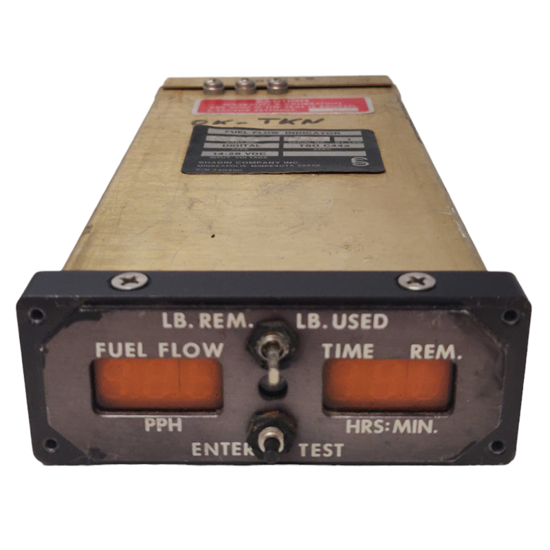 750500 Shadin Fuel Flow Indicator 912003