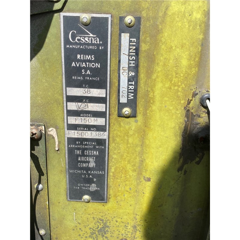 Cessna F150M Fuselage