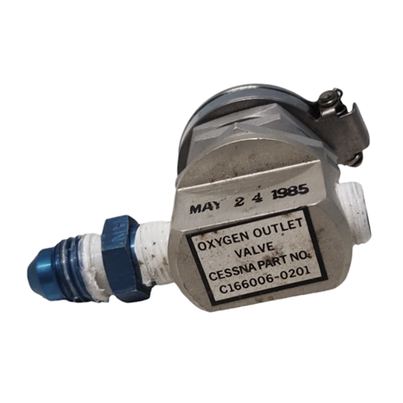 C166006-0201 Cessna P210 Oxygen Outlet Valve