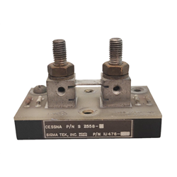 S2558-2 Cessna P210 Shunt Assy Battery with Sleeve and Cover