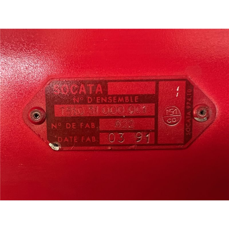 Socata TB 10 vertical fin, pn TB1031 000 001