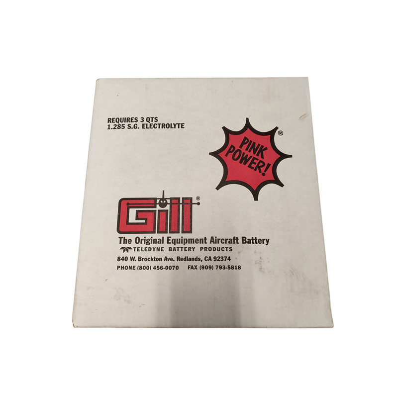 Gill Aircraft Battery   PN G-35
