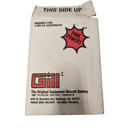 Gill Aircraft Battery   PN G-25