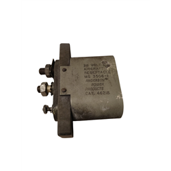 Anderson 28 VDC Aircraft Receptacle External Power Connector Plug    PN MS3506-1