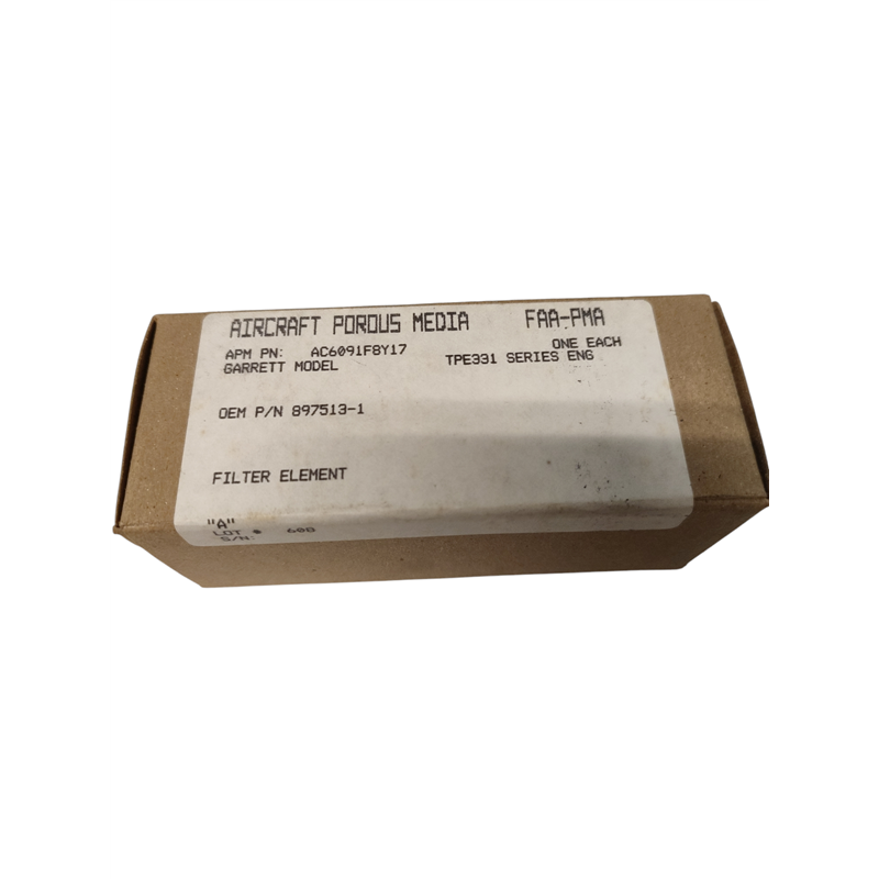 Pall Filter Element Garrett Model   PN AC6091F8Y17