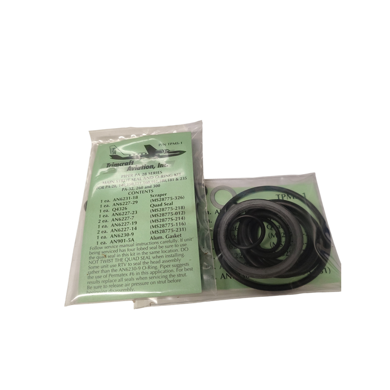 Piper PA28 Main Strut Seal and O-Ring Kit    PN TPMS-1