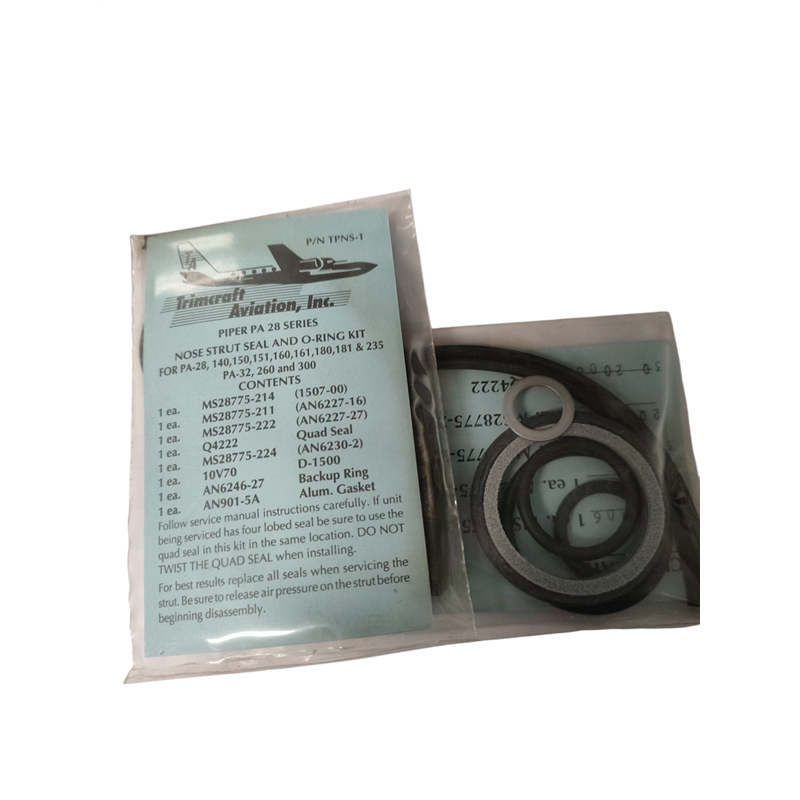 Piper PA28 Nose Strut Seal and O-Ring Kit    PN TPNS-1