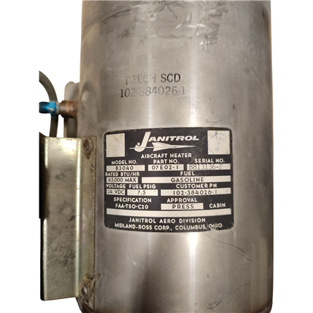 B3040 Janitrol Heater 07E02-1