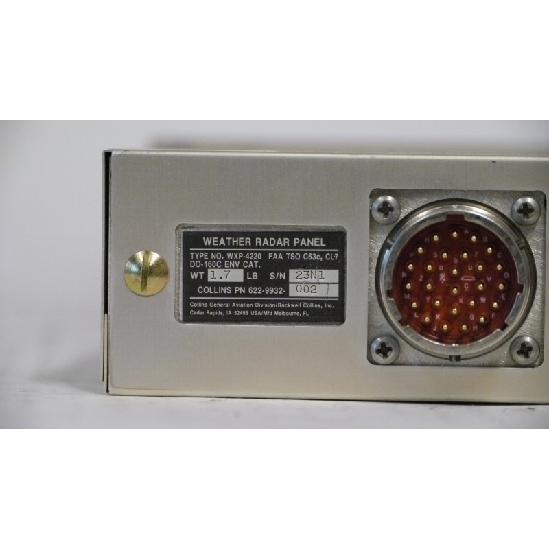 Collins Weather Radar Panel