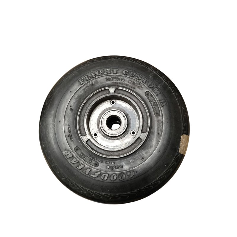 Cleveland 6.00-6 Wheel Assembly 40-76F  including Goodyear Tire PN 606C66-2