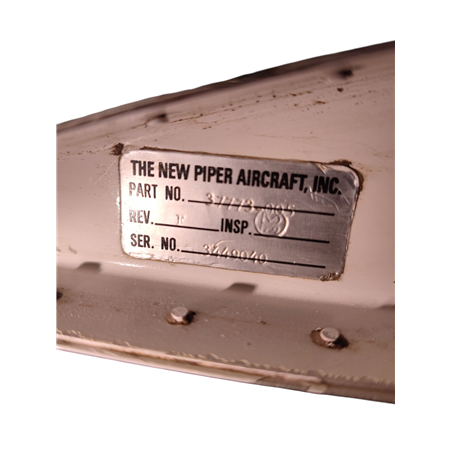 Piper Pa34 Flap Assembly RH     PN 37773-005