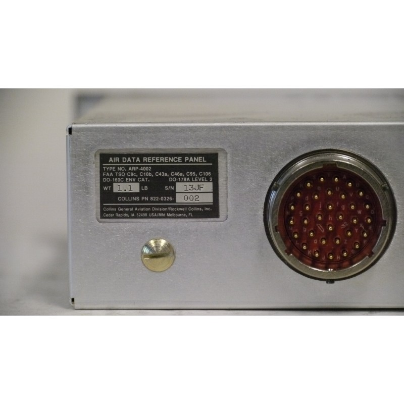 Collins Air Data Reference Panel ARP-4002
