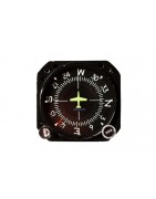Aircraft Digital and Magnetic Compass Instruments